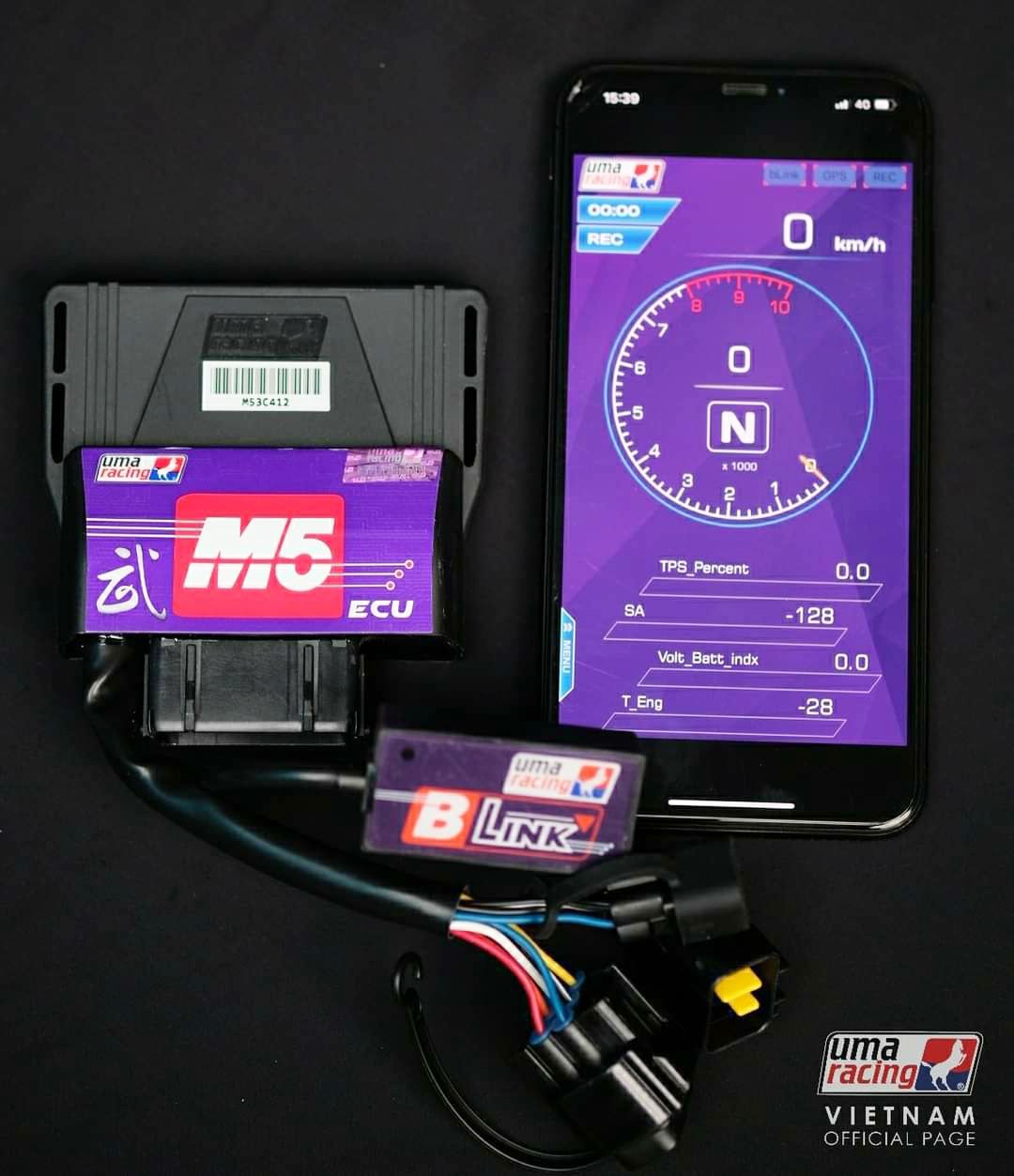 ECU UMA M5 WITH BLINK Bùm 97 Racing Bùm TV