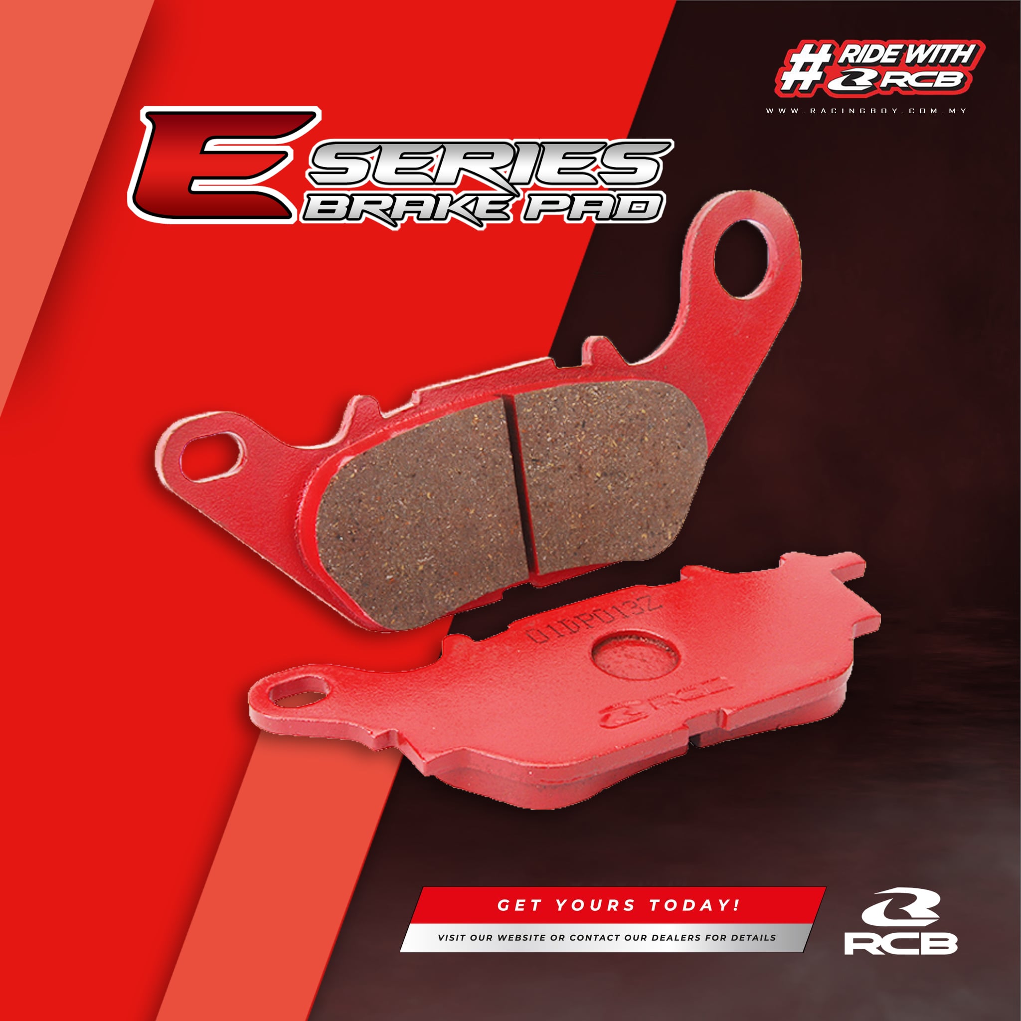 Bố Thắng Đĩa RCB E-SERIES BRAKE PAD