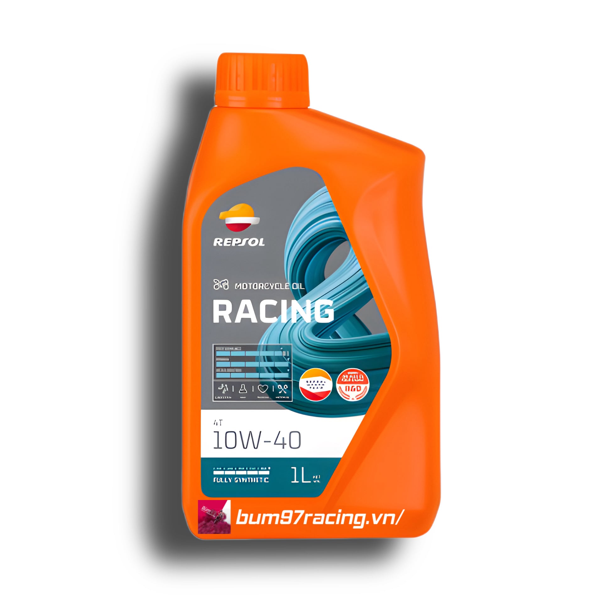Nhớt Repsol RACING 10w40 Fully Synthetic