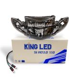  Pha Đèn SIRIUS KING LED [TẶNG KÈM ỐP ĐẦU SI HELO ĐEN BÓNG] 