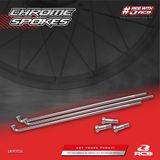  Căm RCB Crome 184/157/149 | CHROME SPOKES 