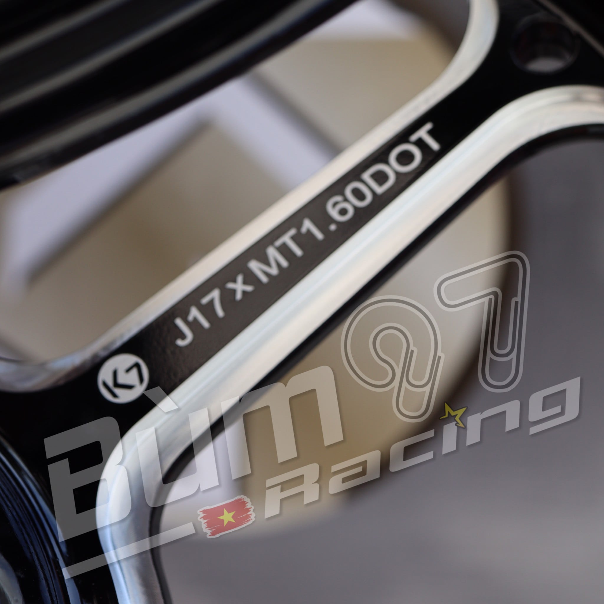 Mâm K7 Cnc Chính hãng size 1.4-1.6 Cho Ex2010 Sirius