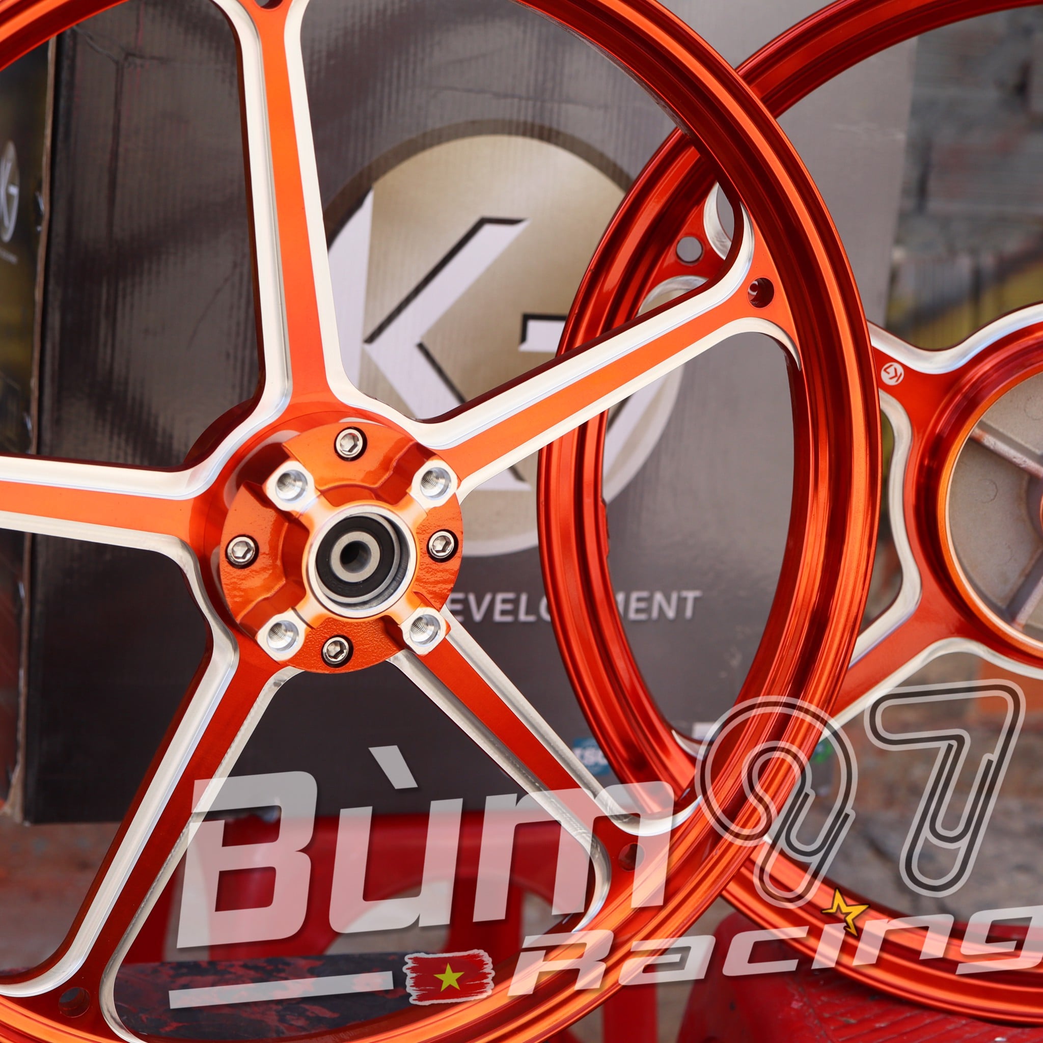 Mâm K7 Cnc Chính hãng size 1.4-1.6 Cho Ex2010 Sirius