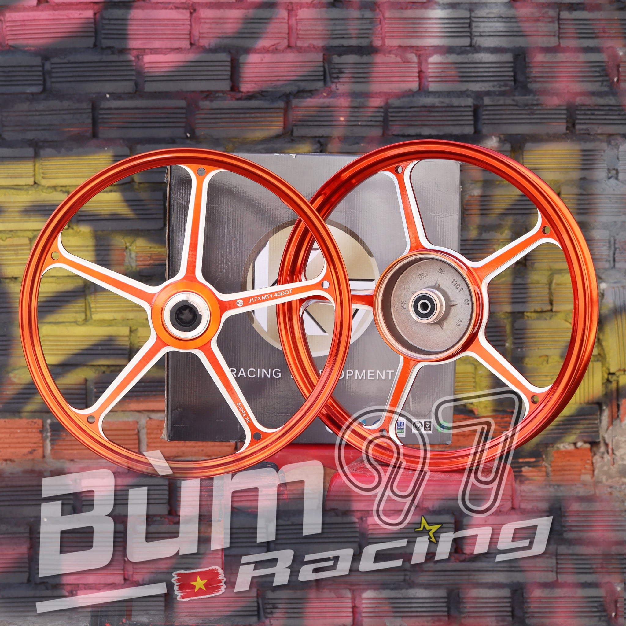 Mâm K7 Cnc Chính hãng size 1.4-1.6 Cho Ex2010 Sirius