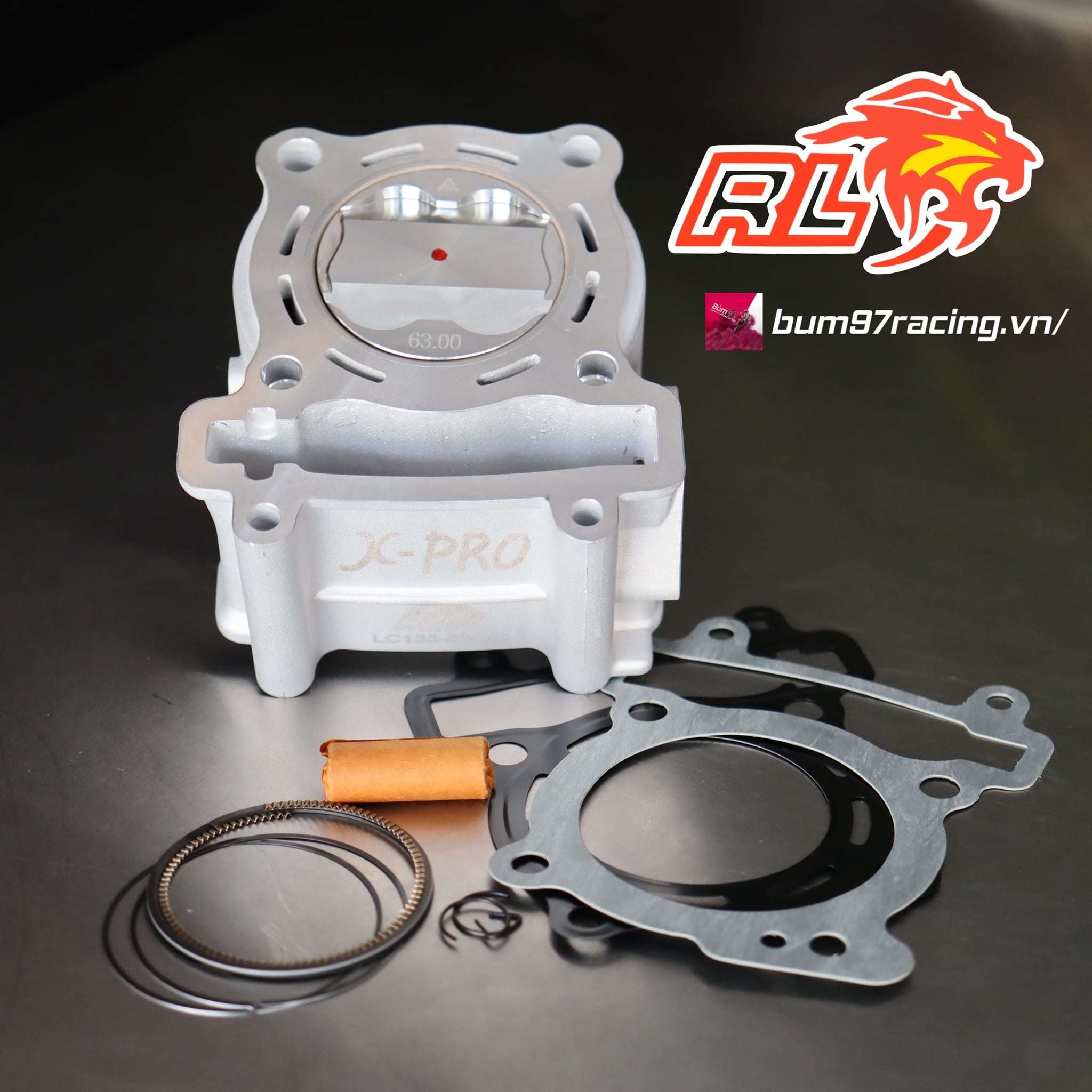 LÒNG KIẾNG REDLEO 63mm H27 ZZ X-PRO CHO EXCITER