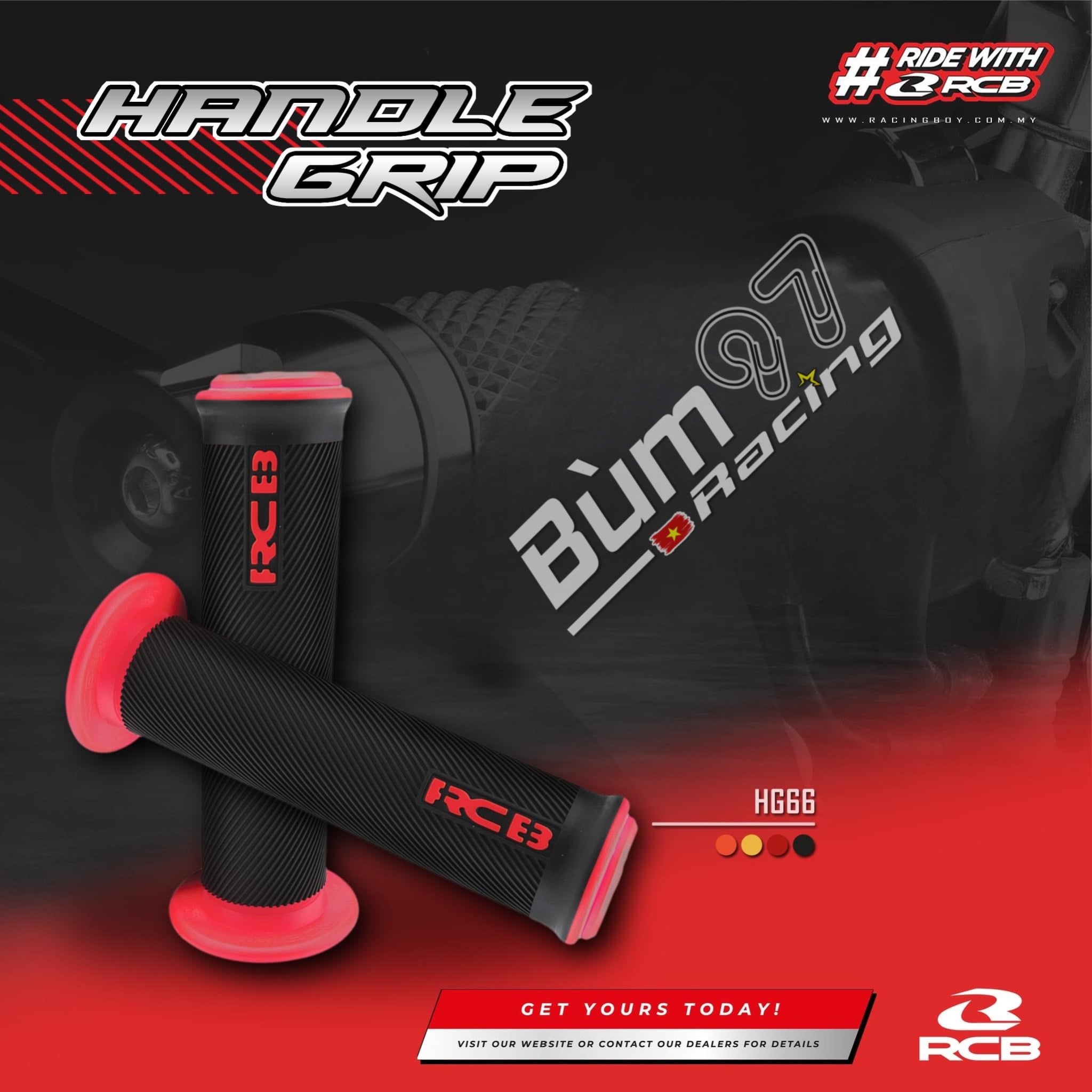 Bao Tay Cao Su RCB | HG66 RB Handle Grip