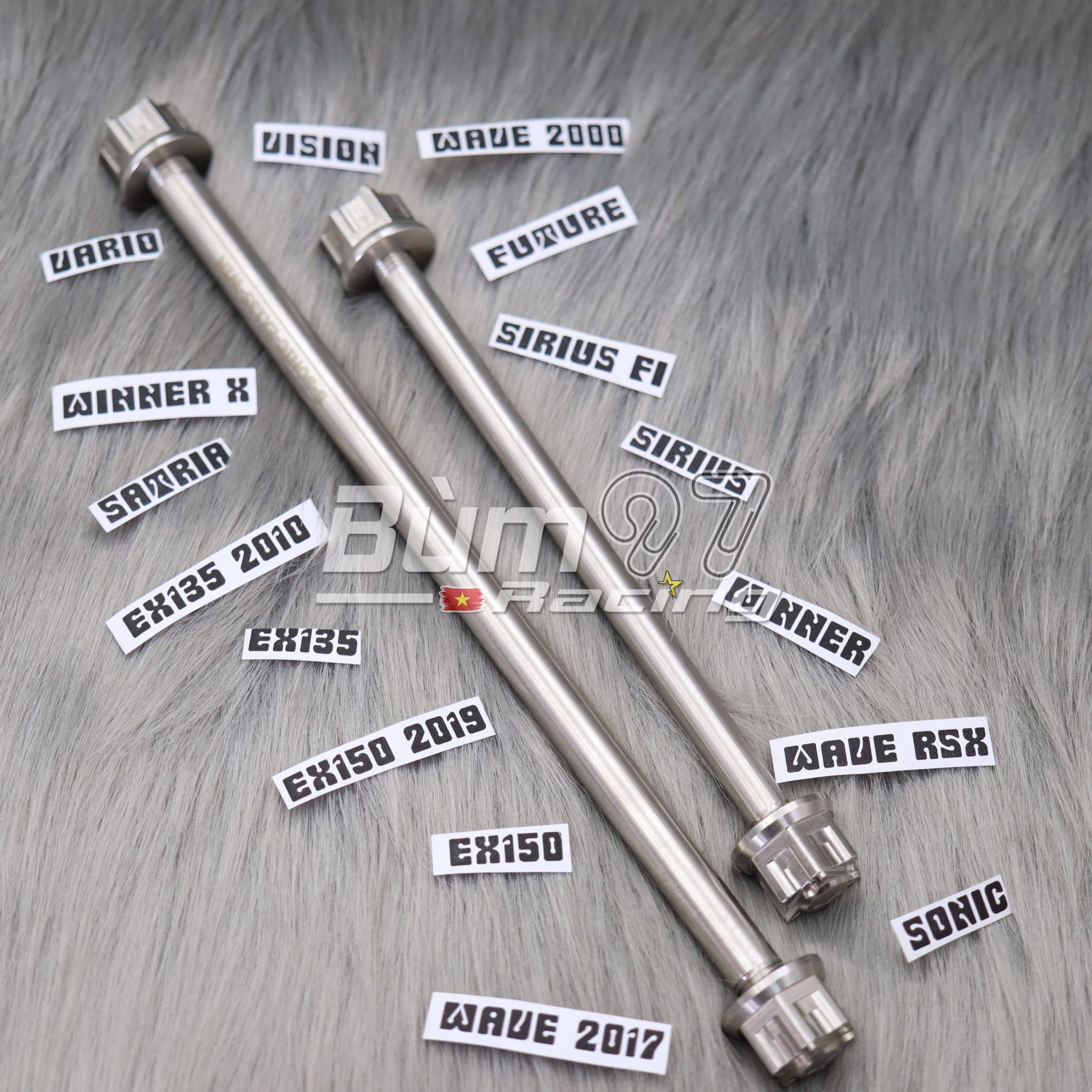 Cốt Salaya Inox + 2 Tán Đầu Bích