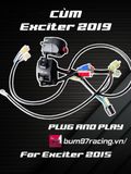  Cùm Công Tắc Exciter 150 2019/ 155VVA Câu Sẵn Lắp Exciter 2015 