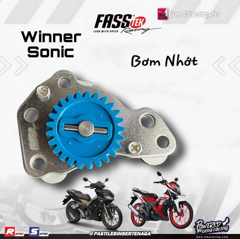 BƠM NHỚT FASSTEK RACING CHO WINNER / SONIC 150 