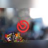 Logo Brembo Phản quang kích thước 2.5cm x2.5cm