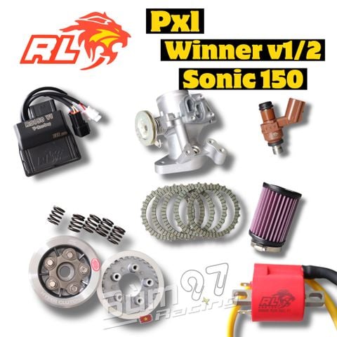  Combo PXL REDLEO Winner V1-2 / Sonic 150 [ 6740 ] 