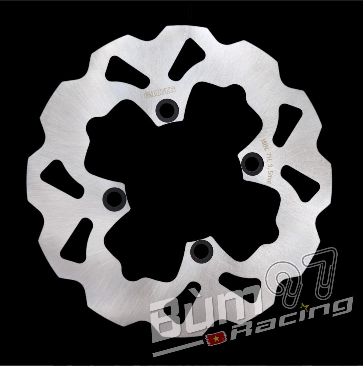 Đĩa Sau Exciter 135 200mm Galfer V Lớn