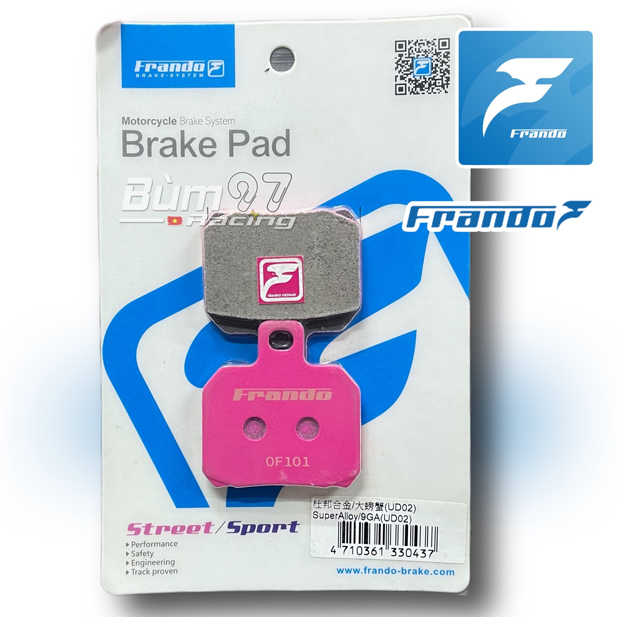 BỐ THẮNG 2 PIS FRANDO BREMBO