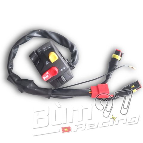  Combo Cùm Domino số 2 + Đèn L4X Cho Satria / Raider 