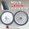 Combo Bánh Căm Wave 110 - Căm NOVA - Niềng RCB - Vỏ GOODRIDE