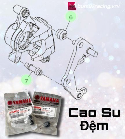  Cao Su Đệm Heo Dầu Yamaha Chính Hãng 