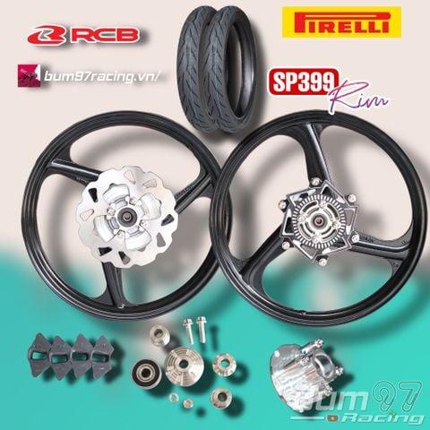  Set Mâm RCB SP399 1.6-1.85 Cho WINNER ( ABS ) [Bản Đóng Cùi] | Vỏ Pireli 70/80 