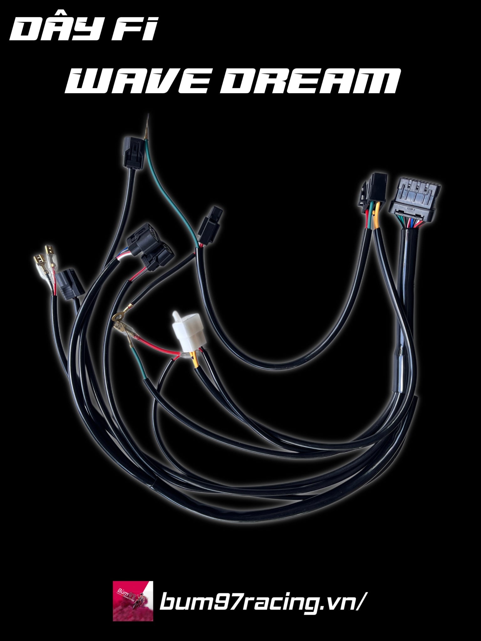 Bộ Dây Điện FI WAVE DREAM SỬ DỤNG ECU WINNER V1