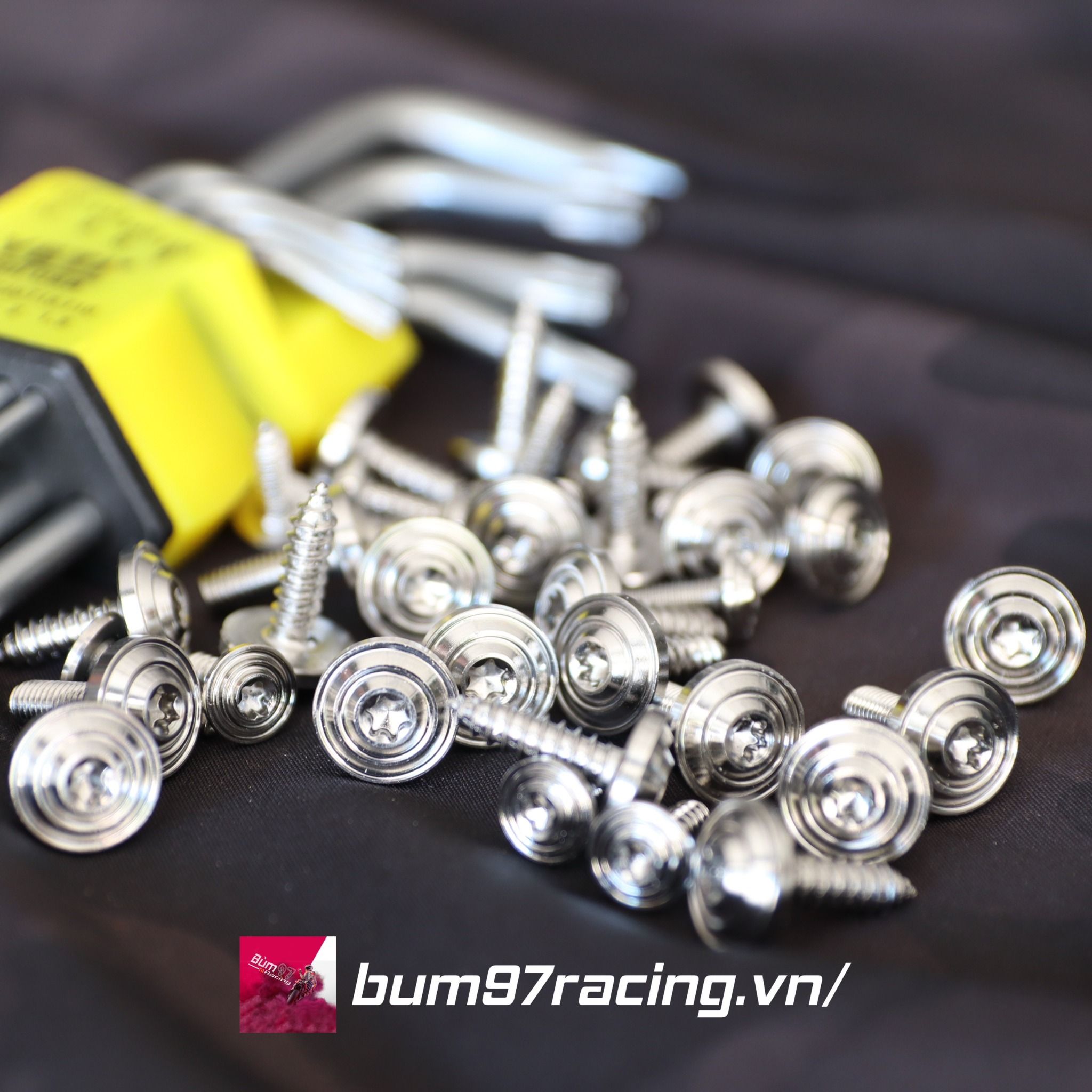 Combo Ốc Inox Thái Mix Đủ Loại [ Tặng Bộ Lục Giác ] – Bùm 97 Racing ...