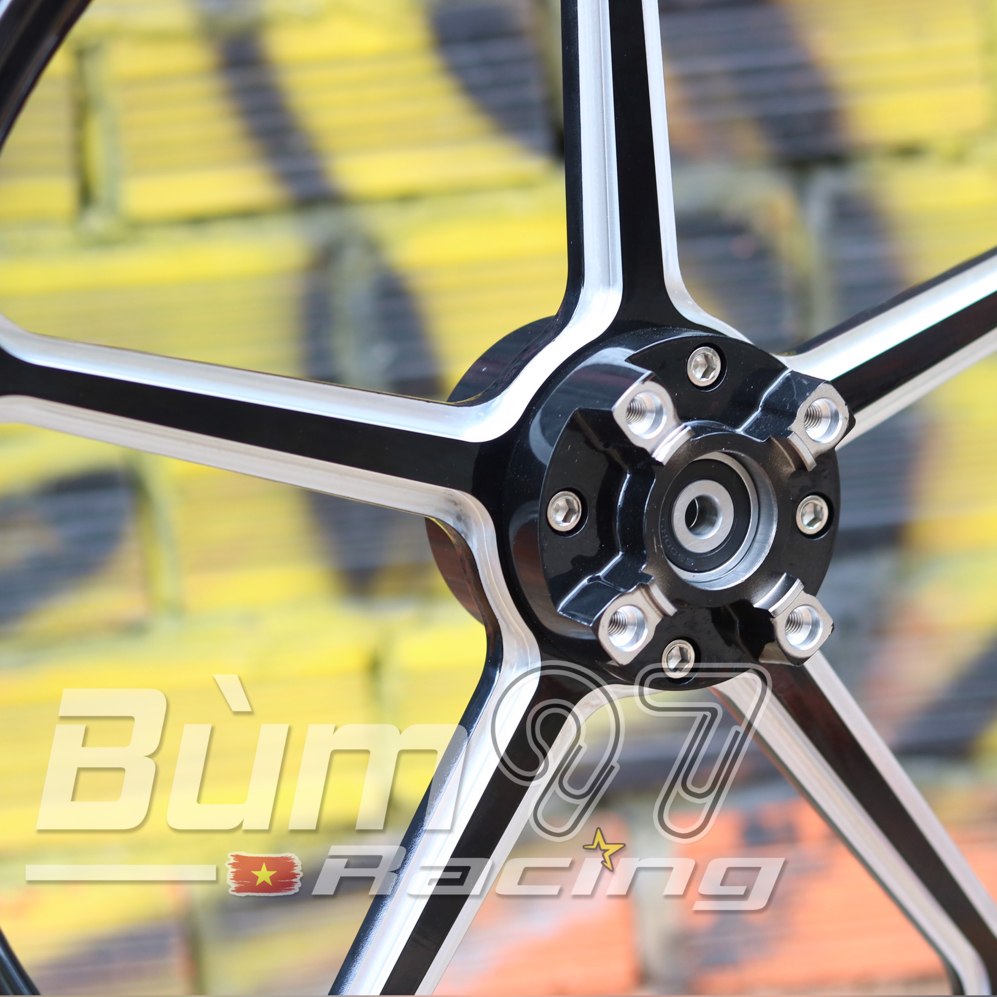 Mâm K7 Cnc Chính hãng size 1.6-1.85 cho Exciter 150