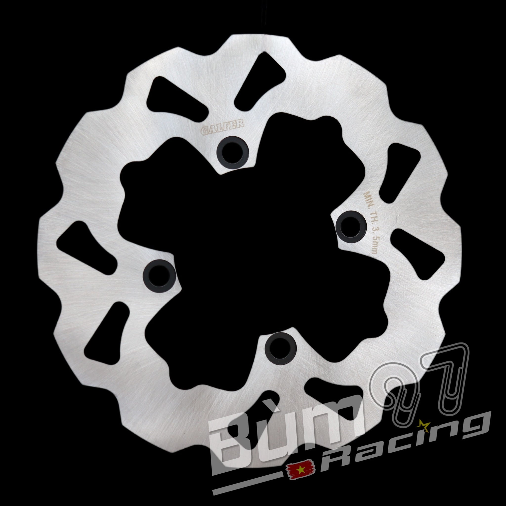 Đĩa sau Ex135 220mm Mẫu V Lớn