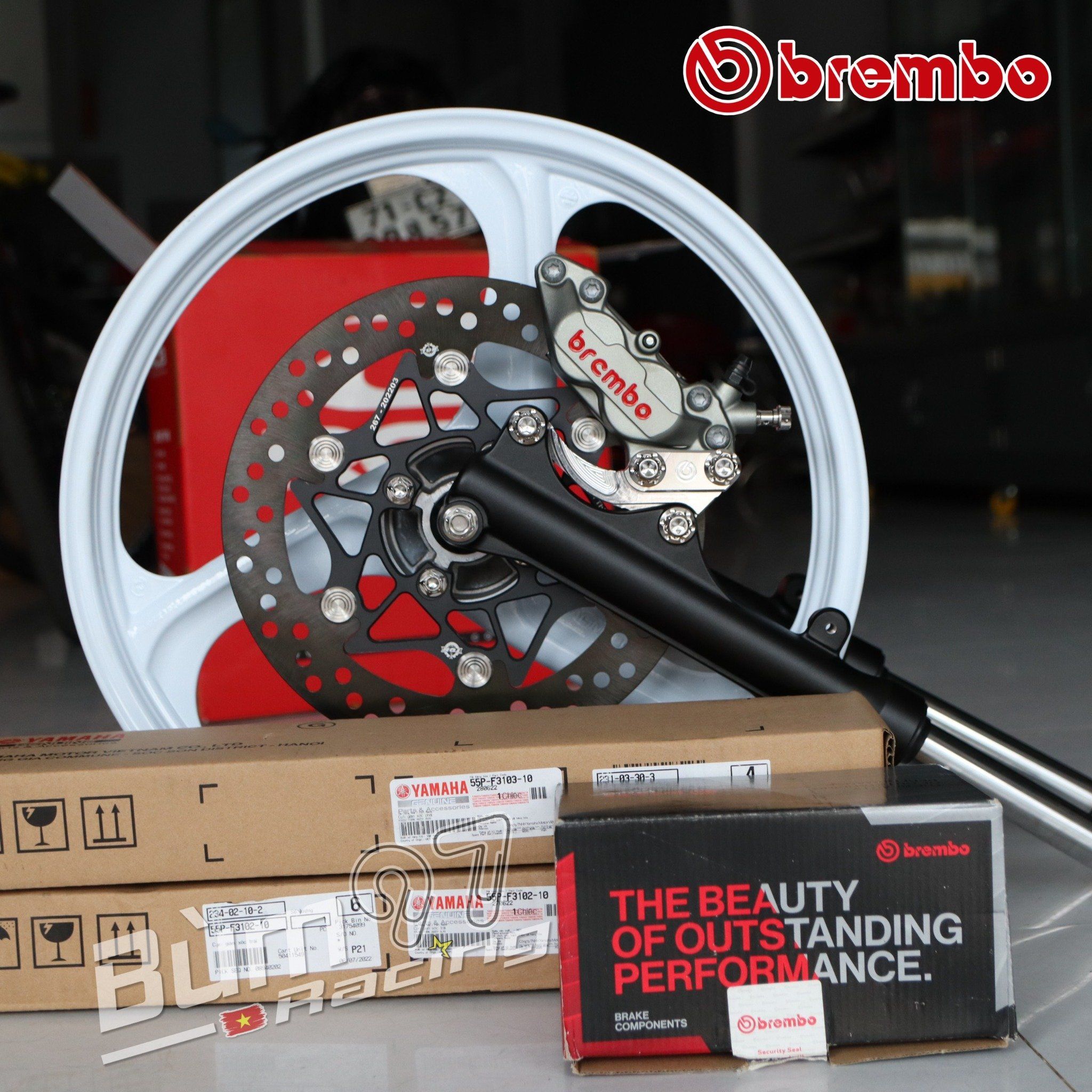 Heo dầu Brembo Billet 4 pis chính hãng #15 Heo dầu Brembo Billet 4 pis chính hãng