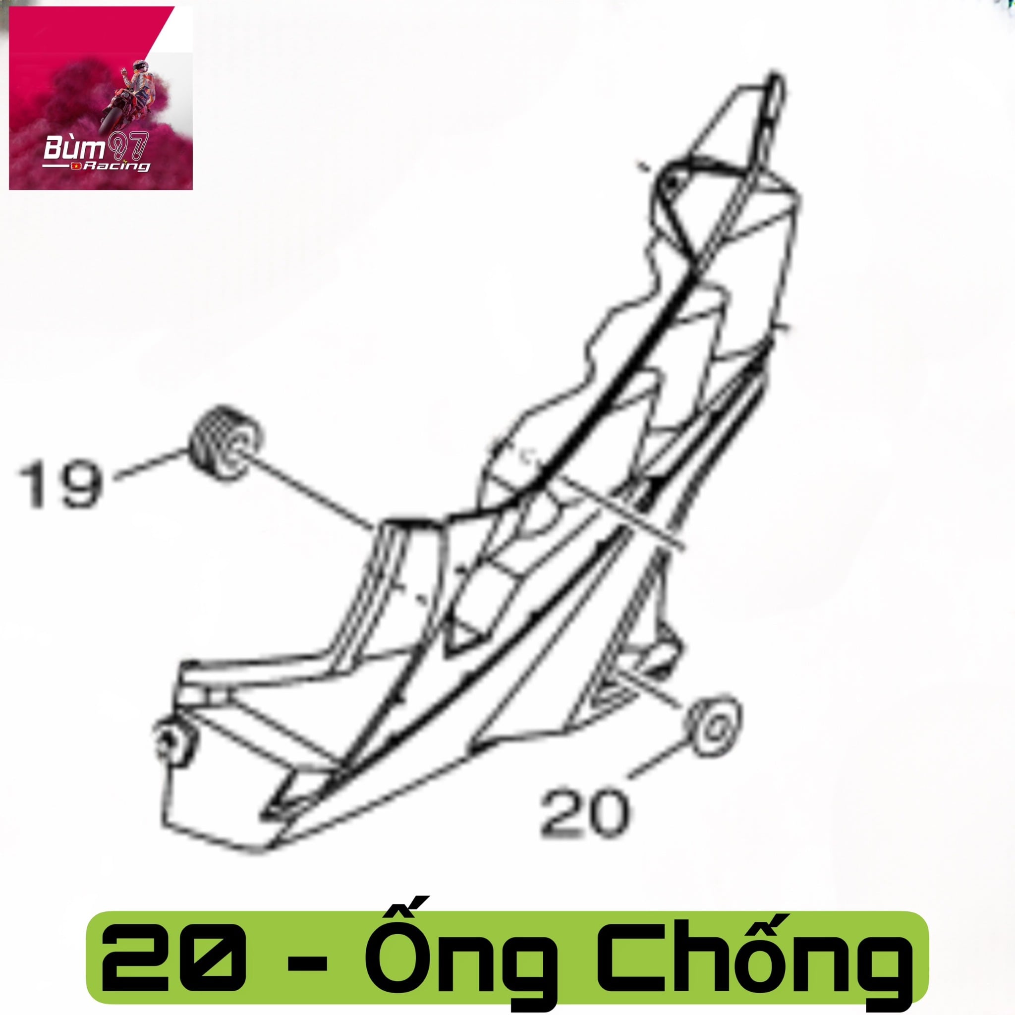 Ống Chống Cánh Bửng Trước (20)