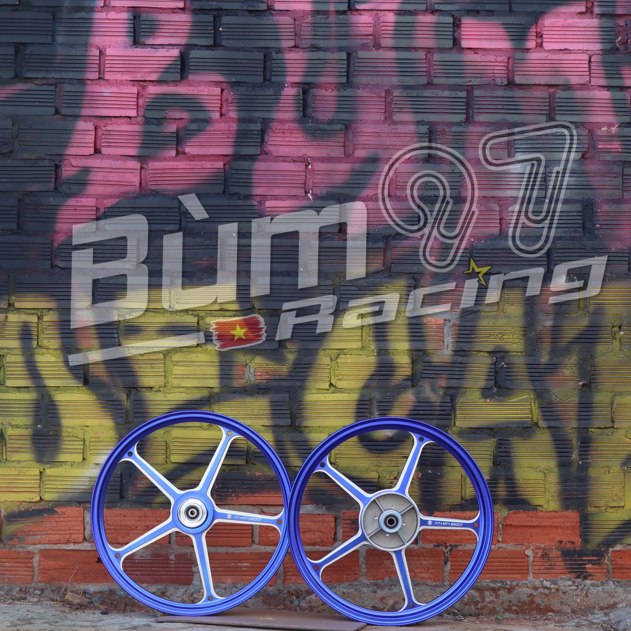 Mâm K7 Cnc Chính hãng size 1.6-1.85 cho Exciter 150