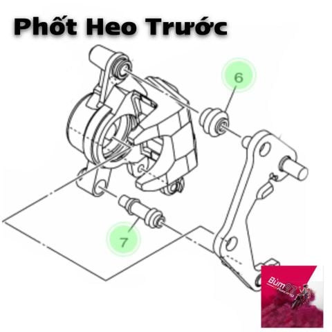  Bộ 2 Phốt Che Bụi Heo Dầu YAMAHA 