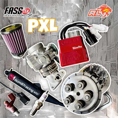  Combo PXL EXCITER 150 ECU REDLEO - Có Pô 