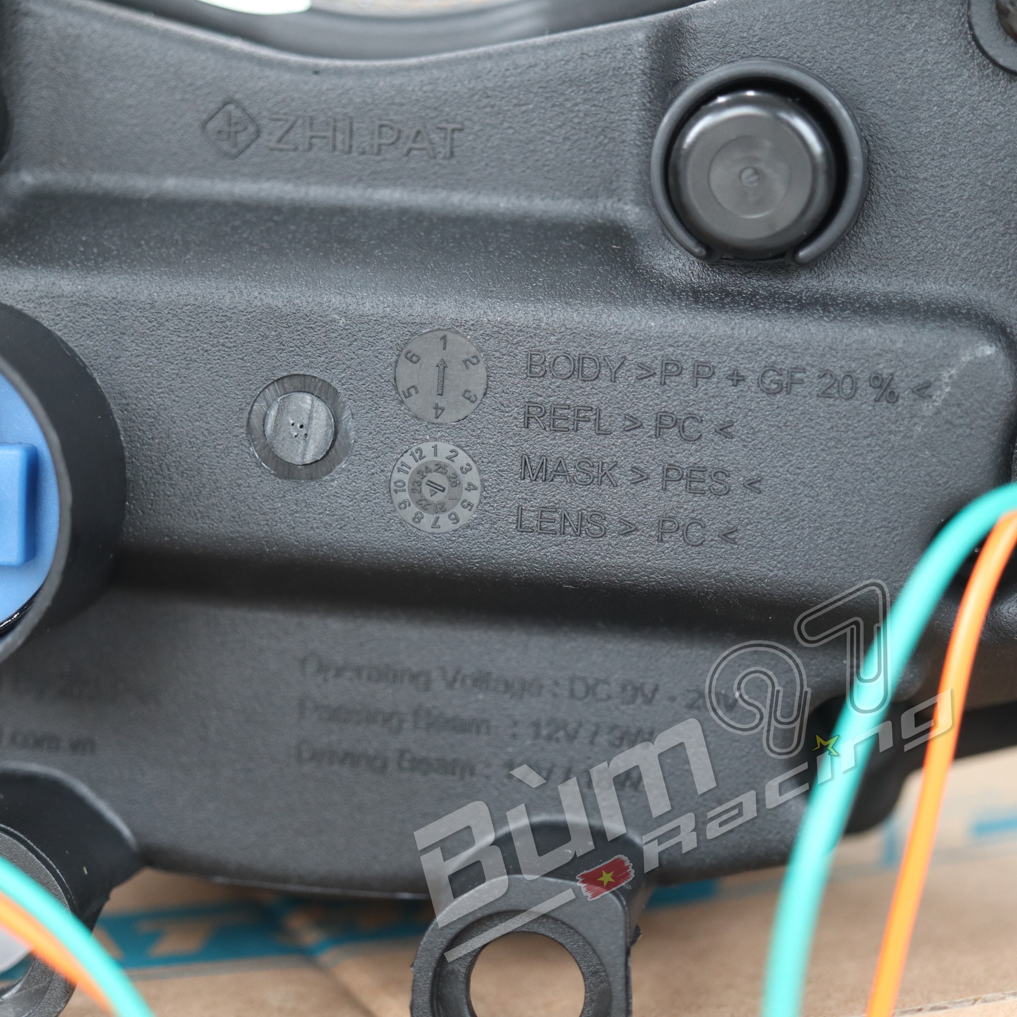 Đèn Pha Led Sirius ZHI.PAT Chóa Đèn Led Sirius RC 2 Tầng