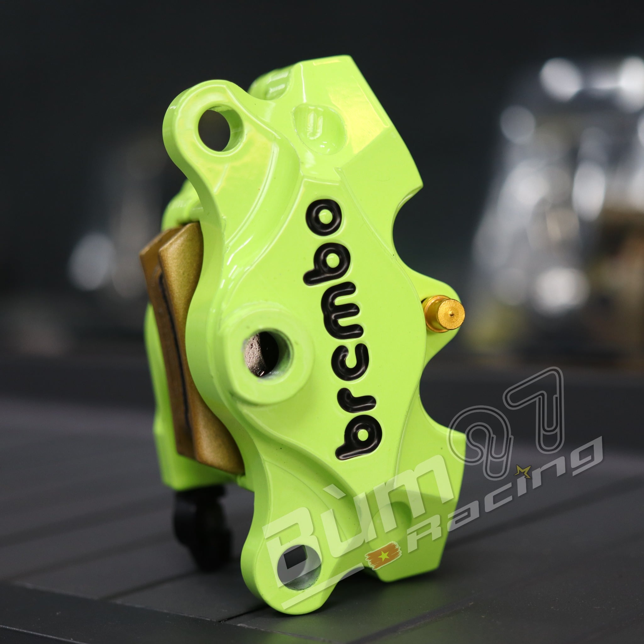 Heo Brembo Cnc 2 pis - Xanh Lá