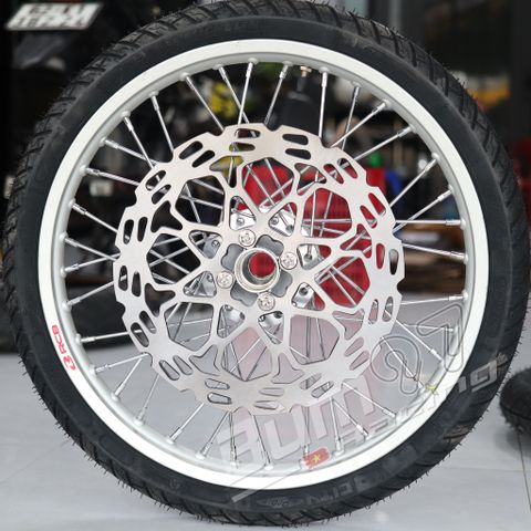  Bánh Căm Satria Fi Niềng RCB - Căm Nova - Vỏ Michelin 