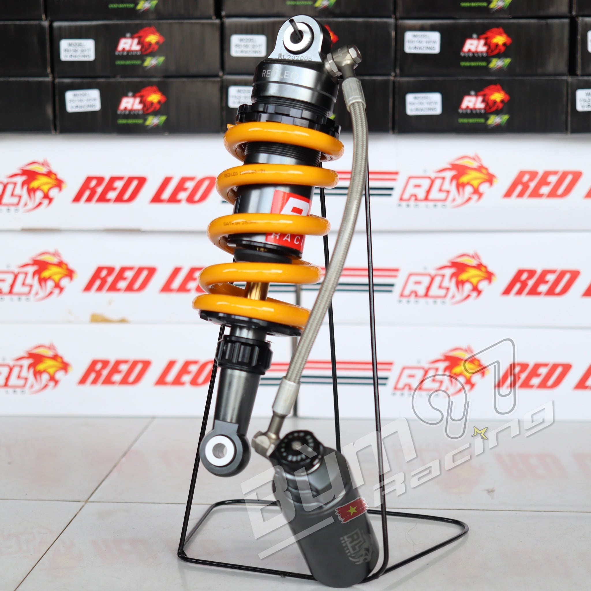 Phuộc REDLEO Bình Dầu rời Satria Fi