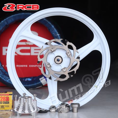  Set Mâm RCB SP399 1.6-1.85 Cho Satria | Vỏ Michelin Moto GP 