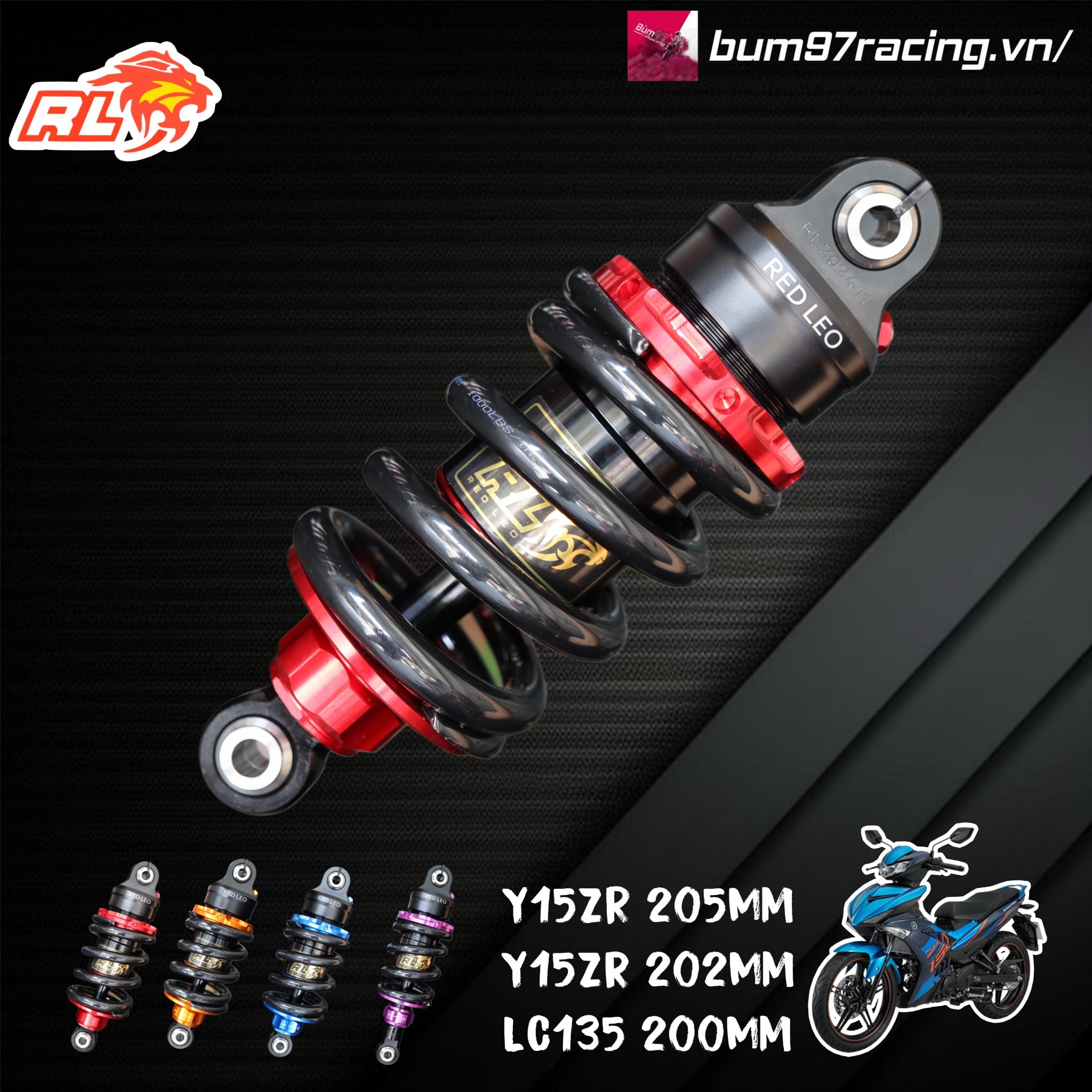 Phuộc REDLEO KHÔNG BÌNH DẦU LIMITED EDTION 2025