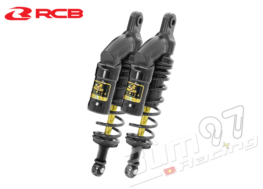 Phuộc Sirius RCB  VE 275mm  Đen Không Tăng Chỉnh