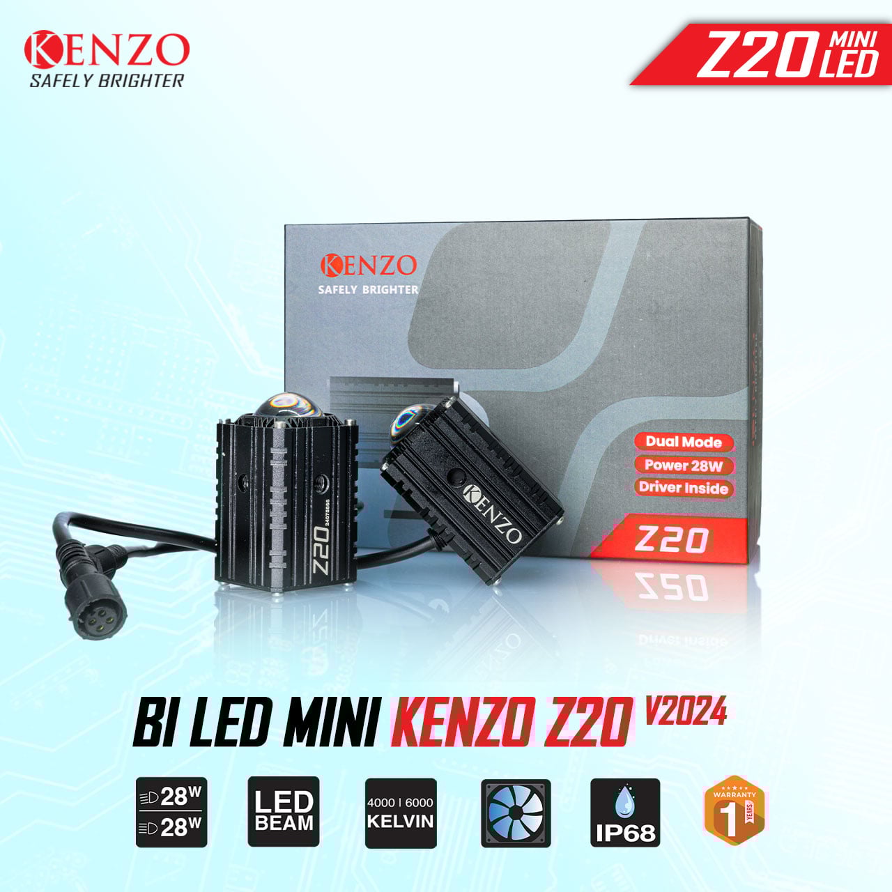 BI LED MINI KENZO Z20