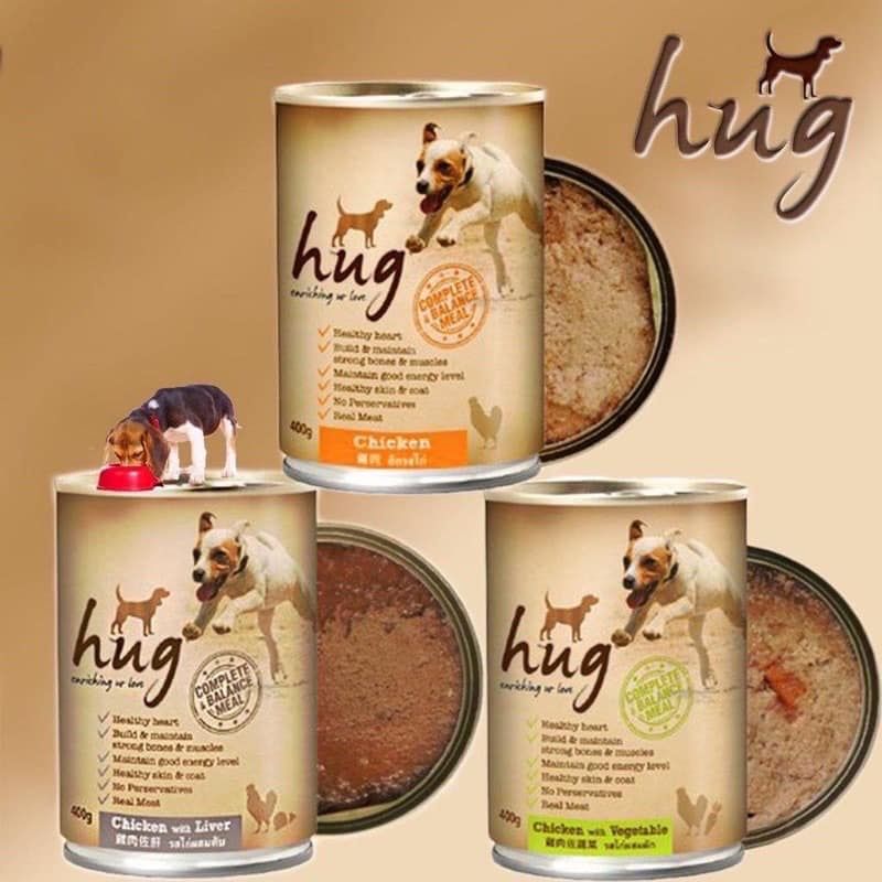  Pate Hug lon 400gr cho chó 