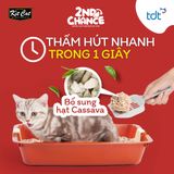  Cát đậu nành Kit Cat 2nd Chance - Cát vệ sinh cho mèo thế hệ mới 