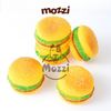 Đồ chơi âm thanh cao su mềm hình Bánh Hamburger và Gà
