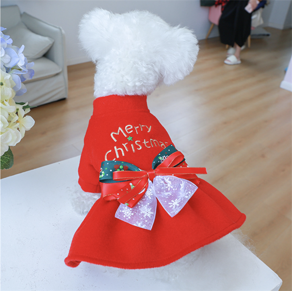 Đầm xòe Noel Merry Christmas