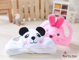  Nón vải hở tai hình thú dễ thương cho chó mèo 