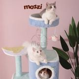  Cat Tree - Trụ mèo cào 3 tầng Hoopet 