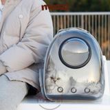  Balo Túi đựng chó mèo Phi hành gia trong suốt có nắp kính 32x41cm - Ba lô 