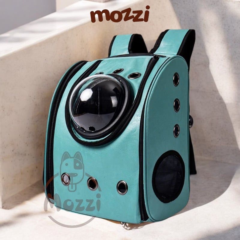 Balo Túi đựng chó mèo Phi hành gia da 32x20x37cm - Ba lô