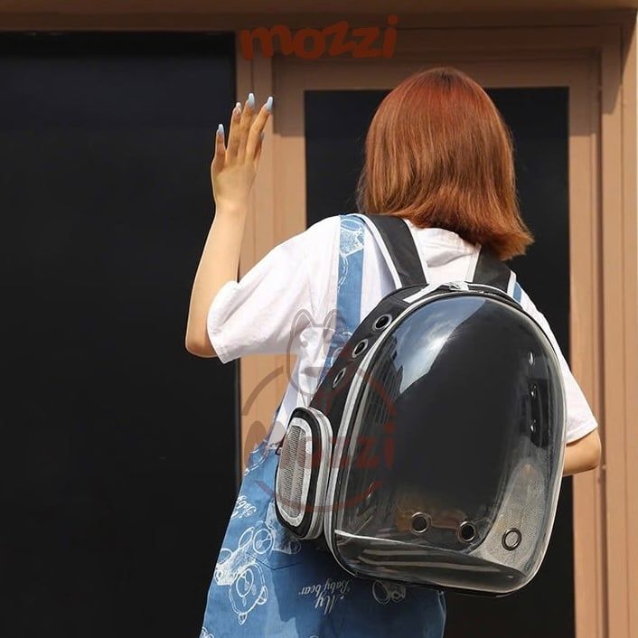 Balo Túi đựng chó mèo Phi hành gia trong suốt 33x25x41cm - Ba lô