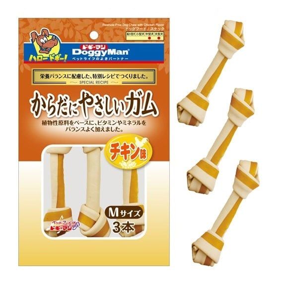 DoggyMan Xương nơ hương Gà 5 cây cho chó