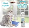 Xịt khử mùi cát vệ sinh Bearing Bye Bye cho mèo Chai 250ml