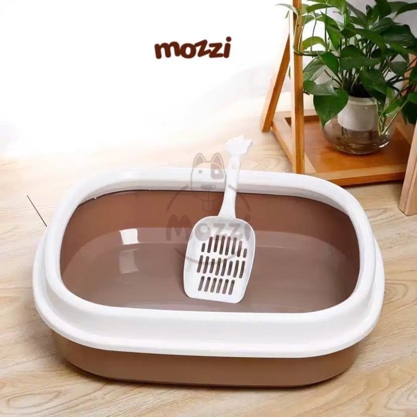 Khay cát vệ sinh cho mèo hình bầu dục 46x38cm